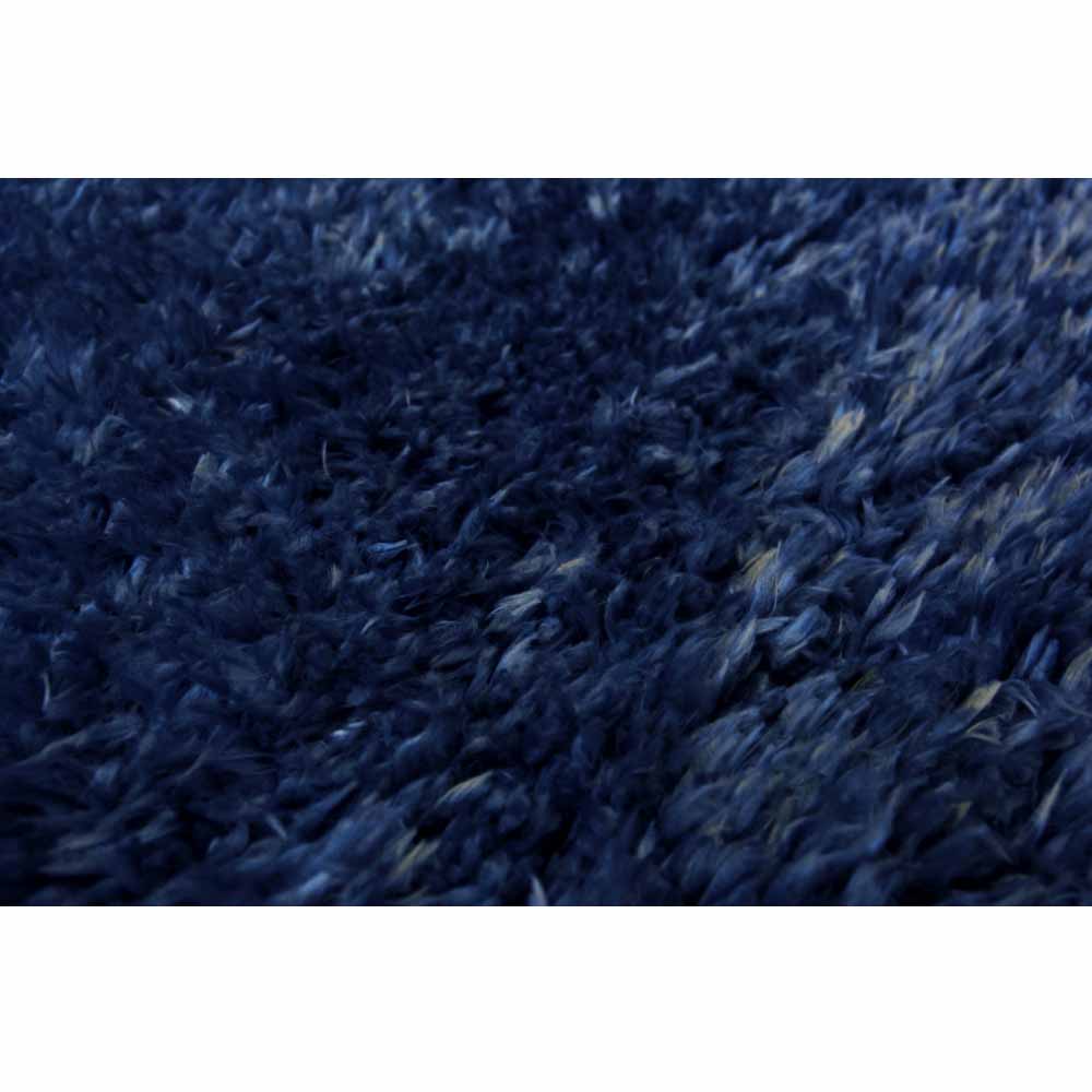 Supersoft Shaggy Deep Blue 120 x 170cm Image 2