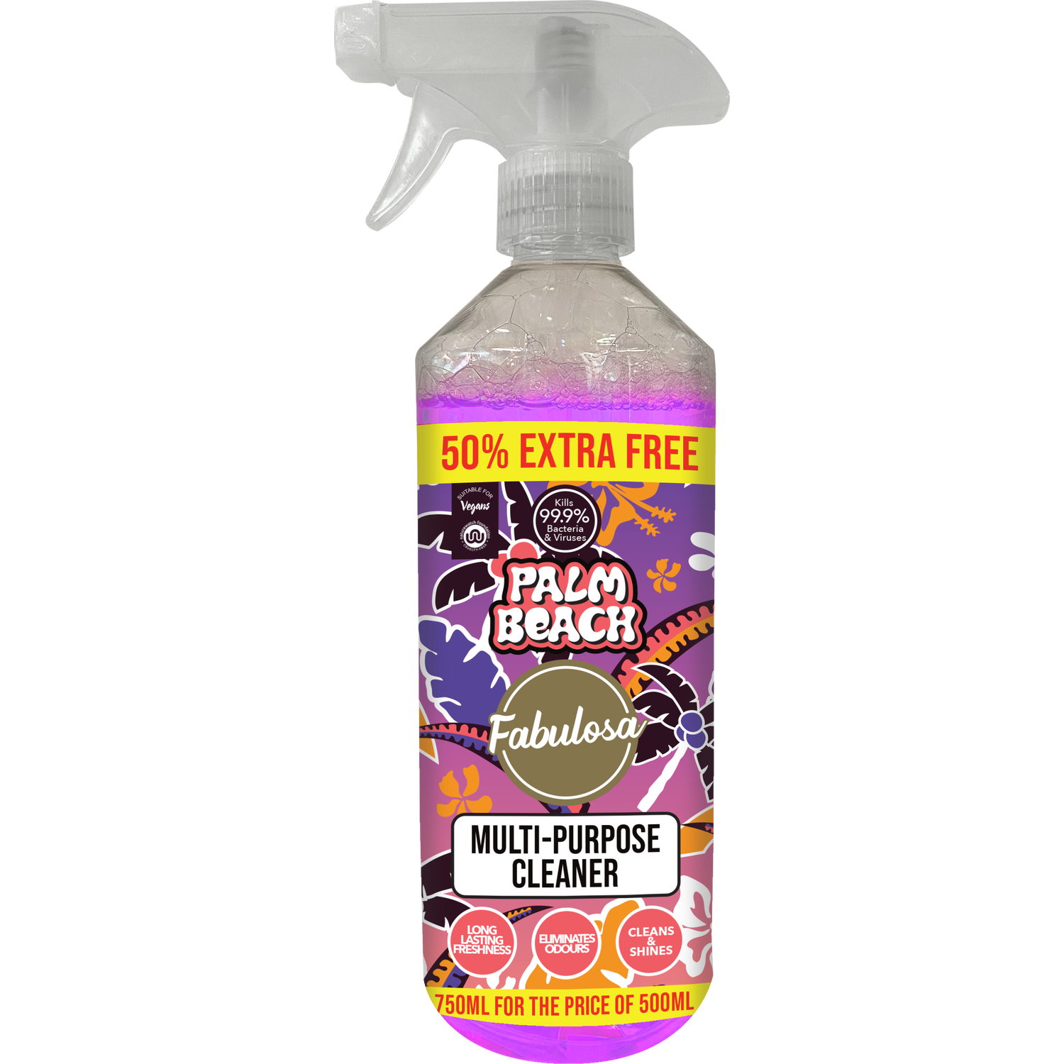 Fabulosa Antibacterial Multisurface Cleaner - Palm Beach Image