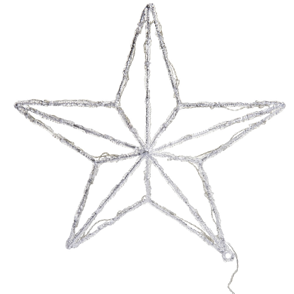 Wilko Small Christmas Star Wall Light Image 3