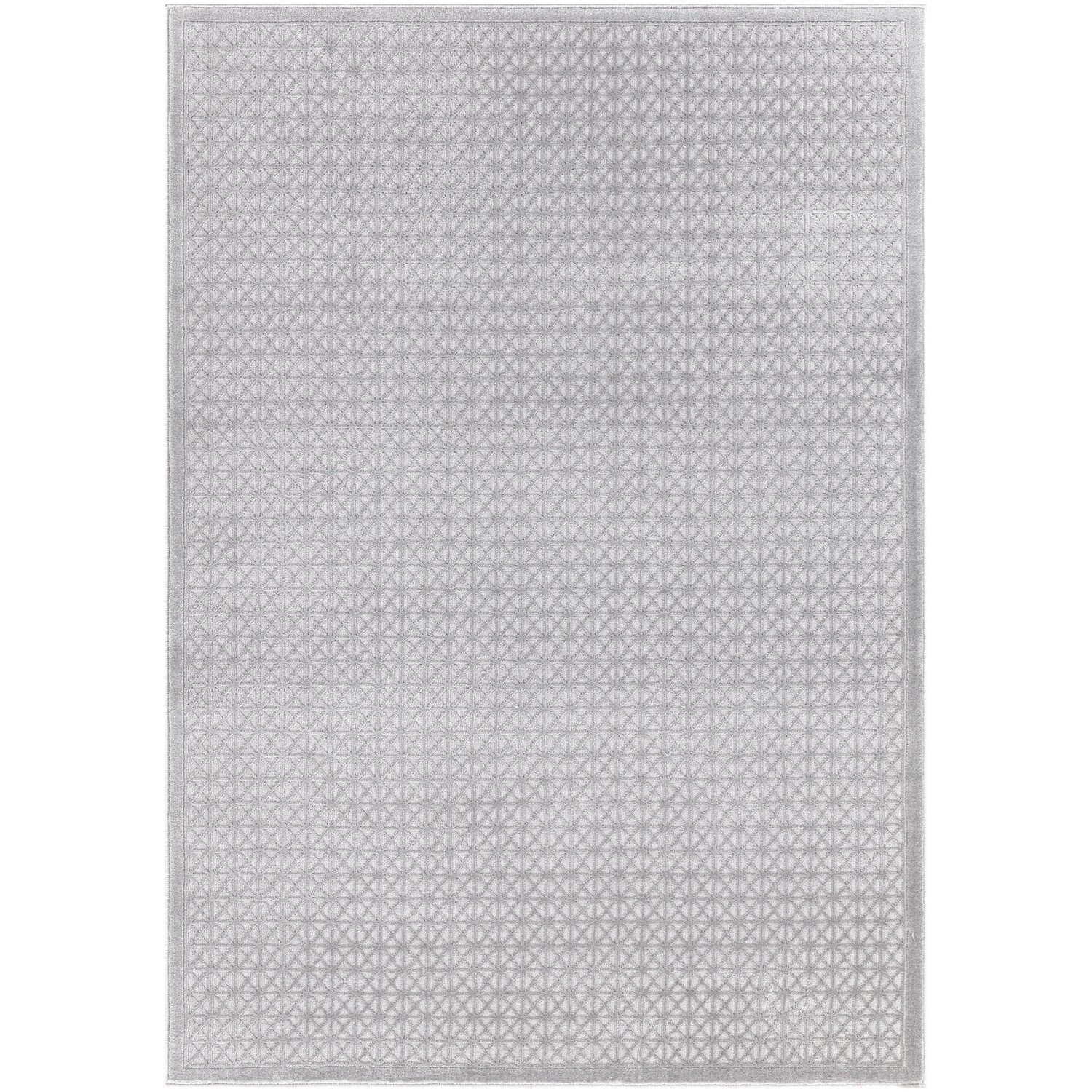 Eden Mosaic Rug - Grey / 160cm Image 1