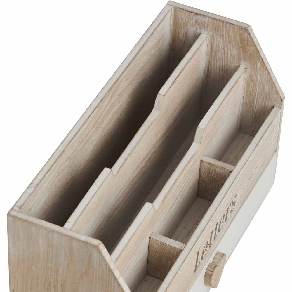 Wilko Letter Rack with Drawer Image 4