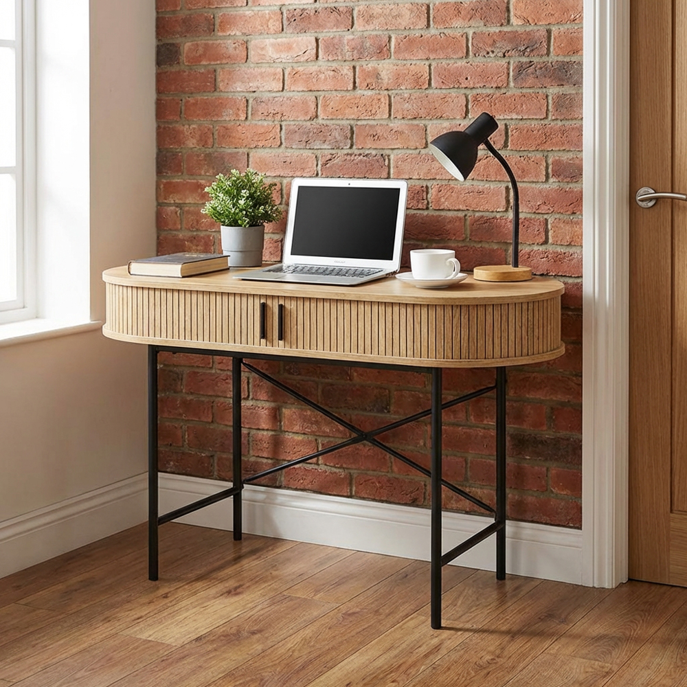 Kali Computer Desk - Natural Image 7