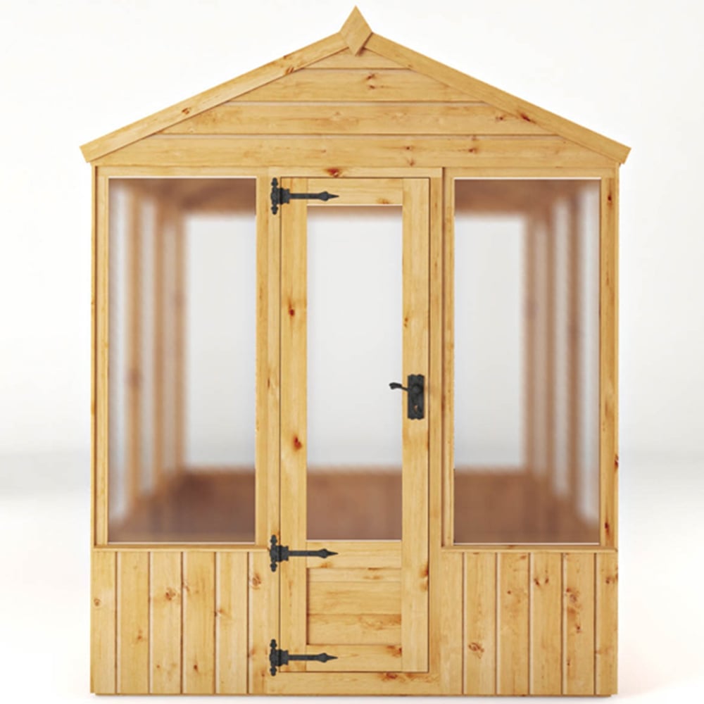 Mercia Woodsman Apex Polycarbonate 6 x 6ft Greenhouse Image 5