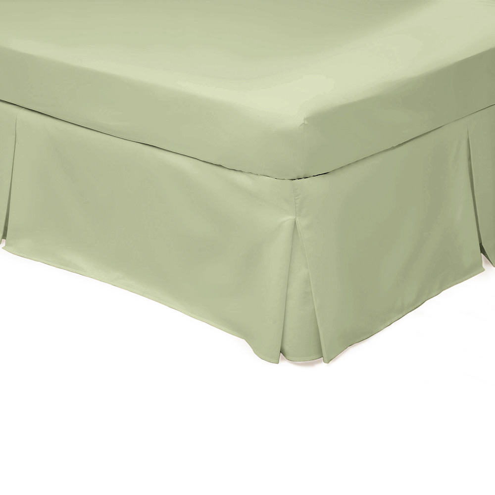 Serene Super King Olive Platform Valance Image 1