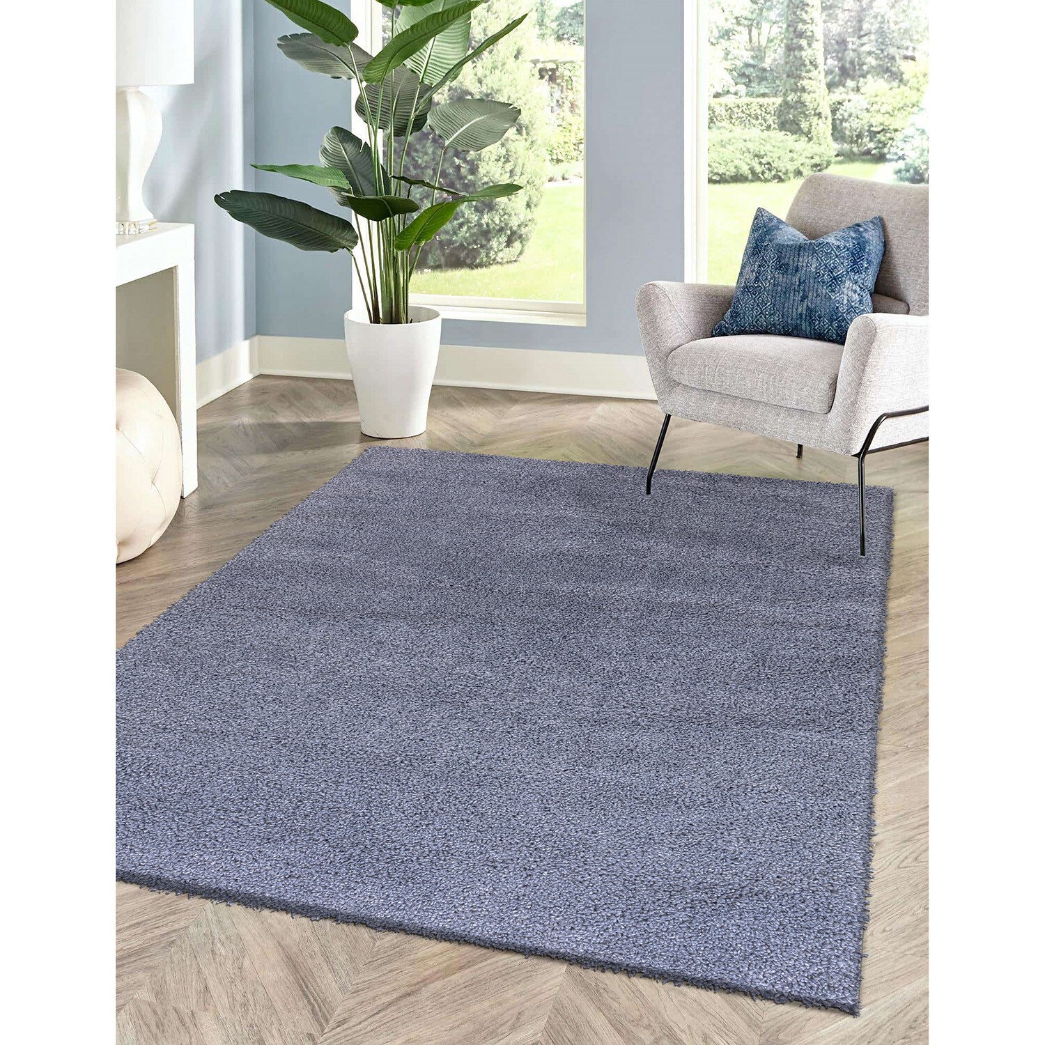 San Lorenzo Rug - Silver / 120cm Image 2