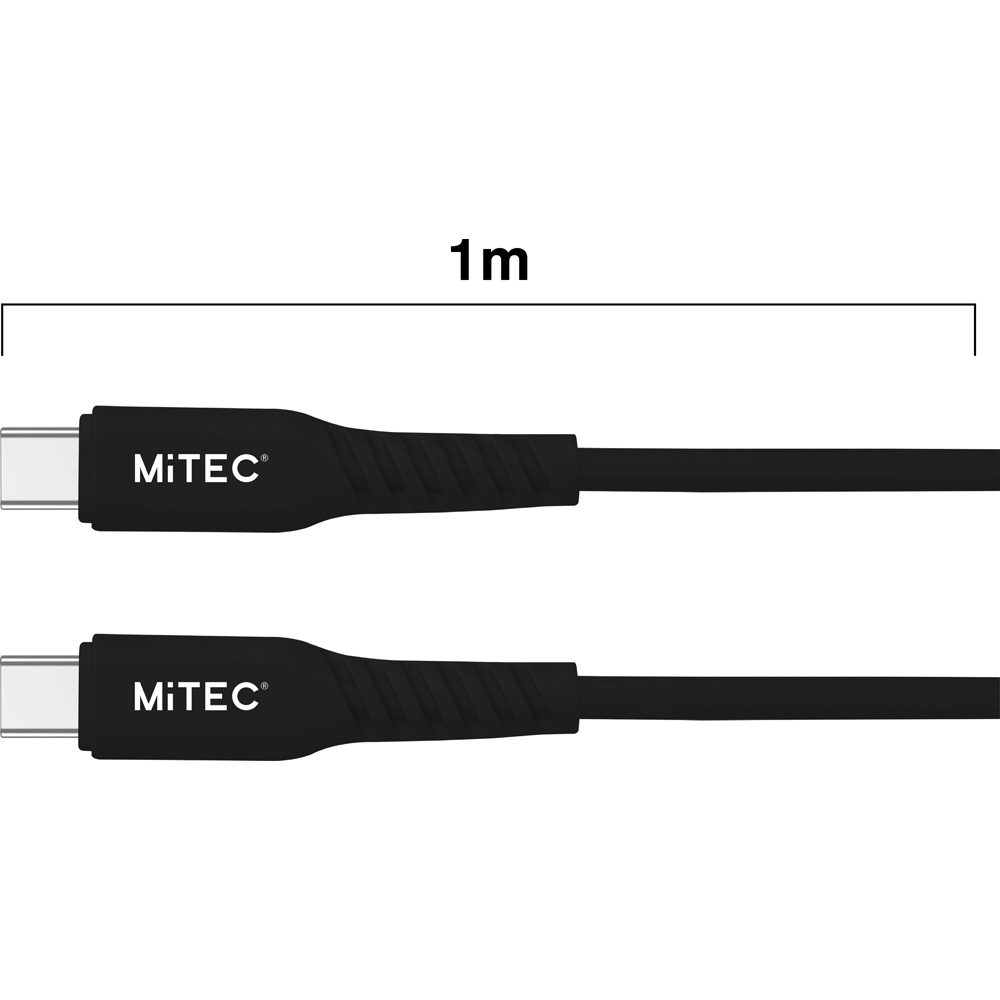 MiTEC MiPOWER 1m USB Type C to Type C Charge and Sync Cable Image 6