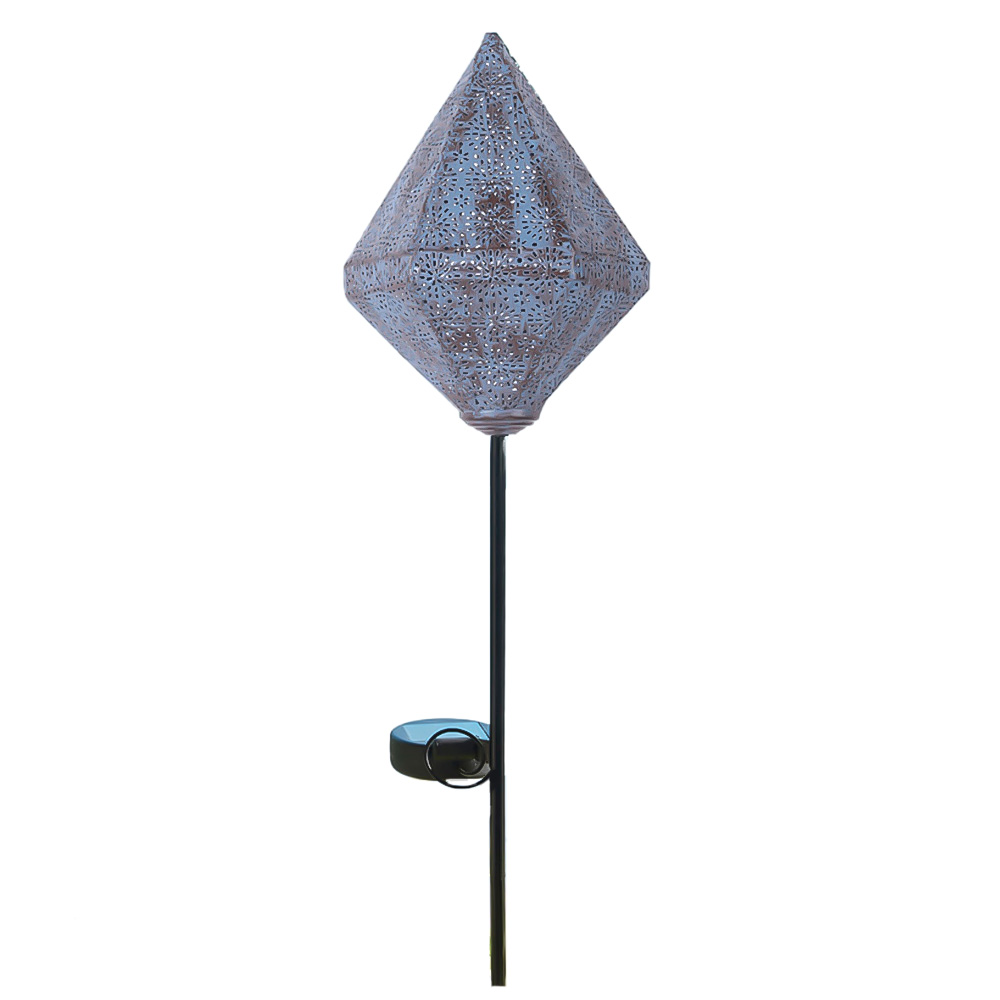 Luxform Blue Solar LED Moroccan Stake Light Image 1