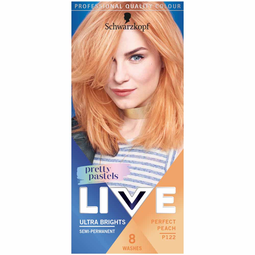 Live Colour Pretty Pastels Perfect Peach Hair Colour Image 1