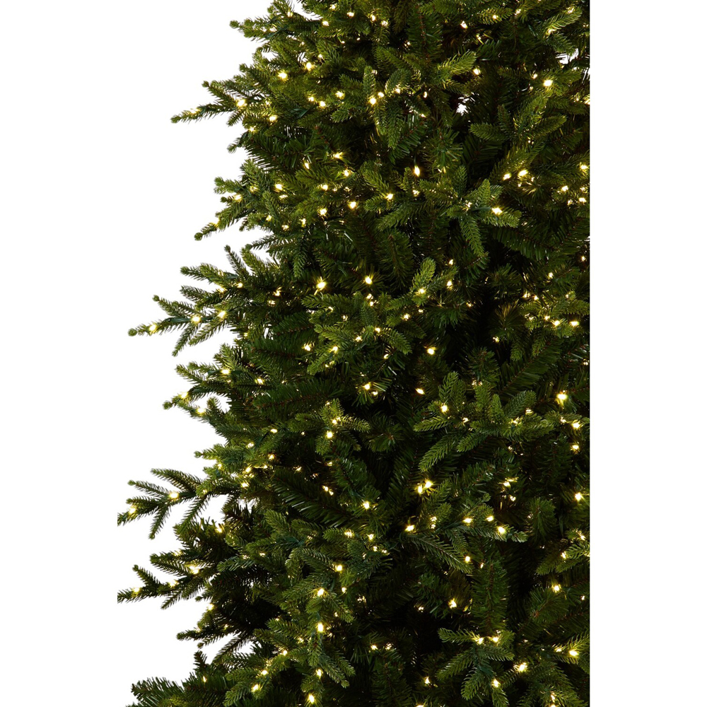 7ft Pre-Lit Opulent Artificial Fir Tree Green Image 5