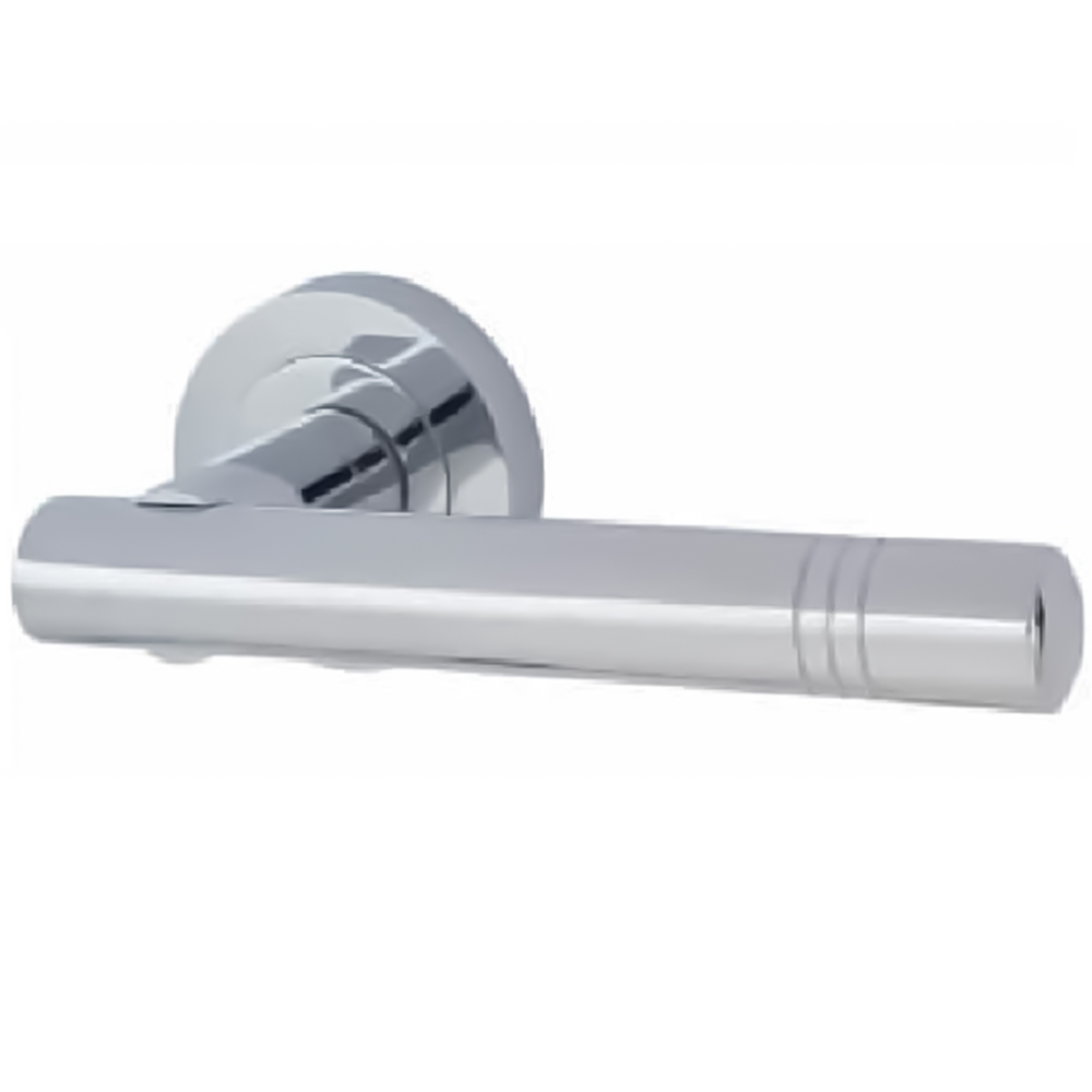 Golden Grace Polished Chrome Cossiama T-Bar Door Handle Set 5 Pack Image 2