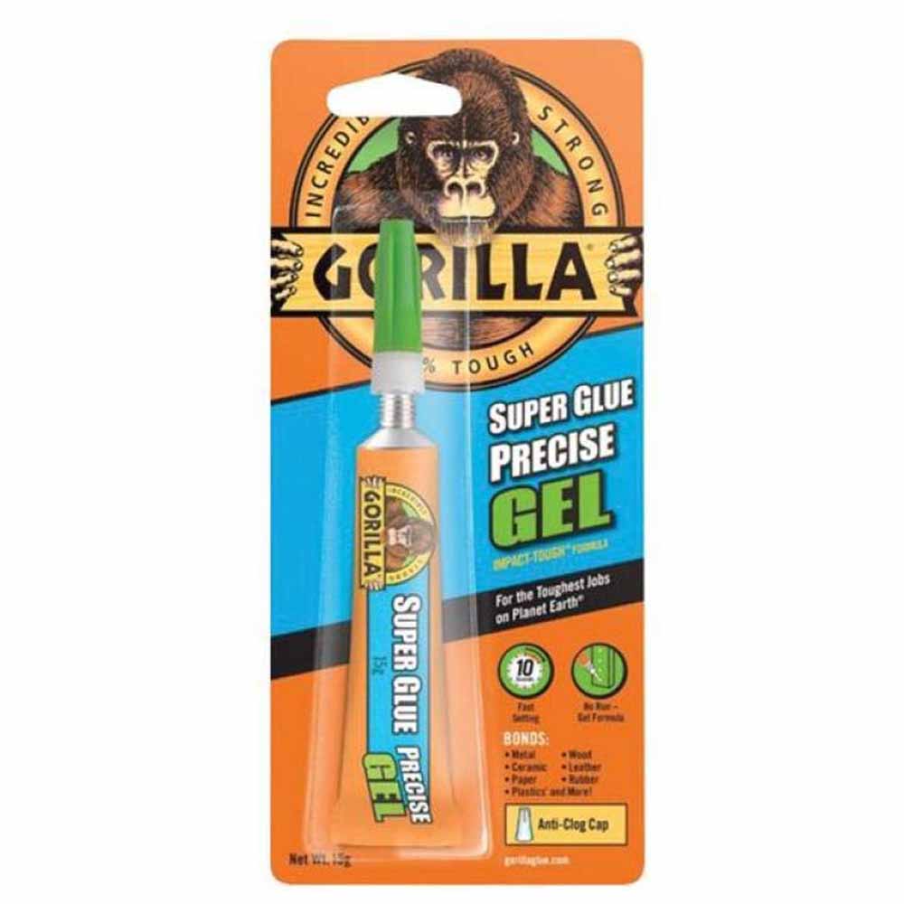Gorilla Glue Gorilla Super Glue Precise Gel 15g  - wilko