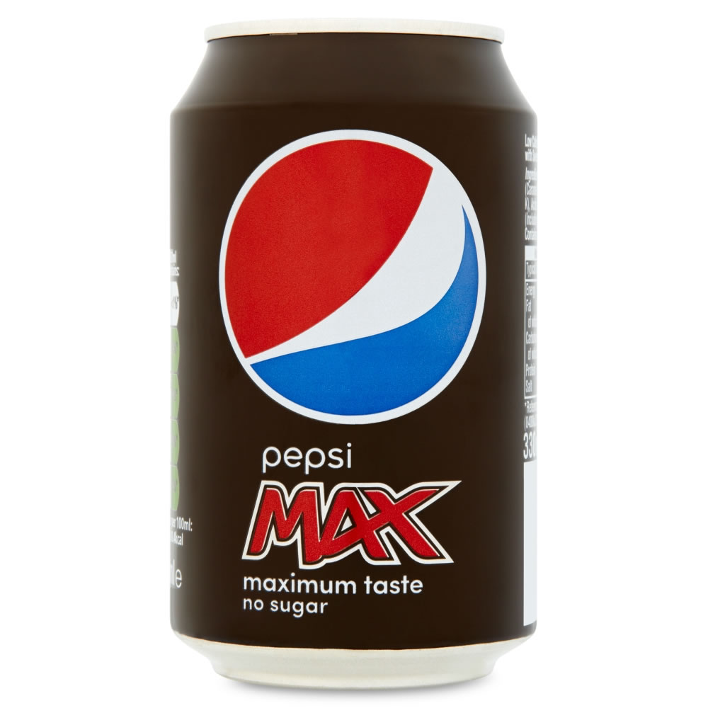 Pepsi Max Can 330ml Image 3