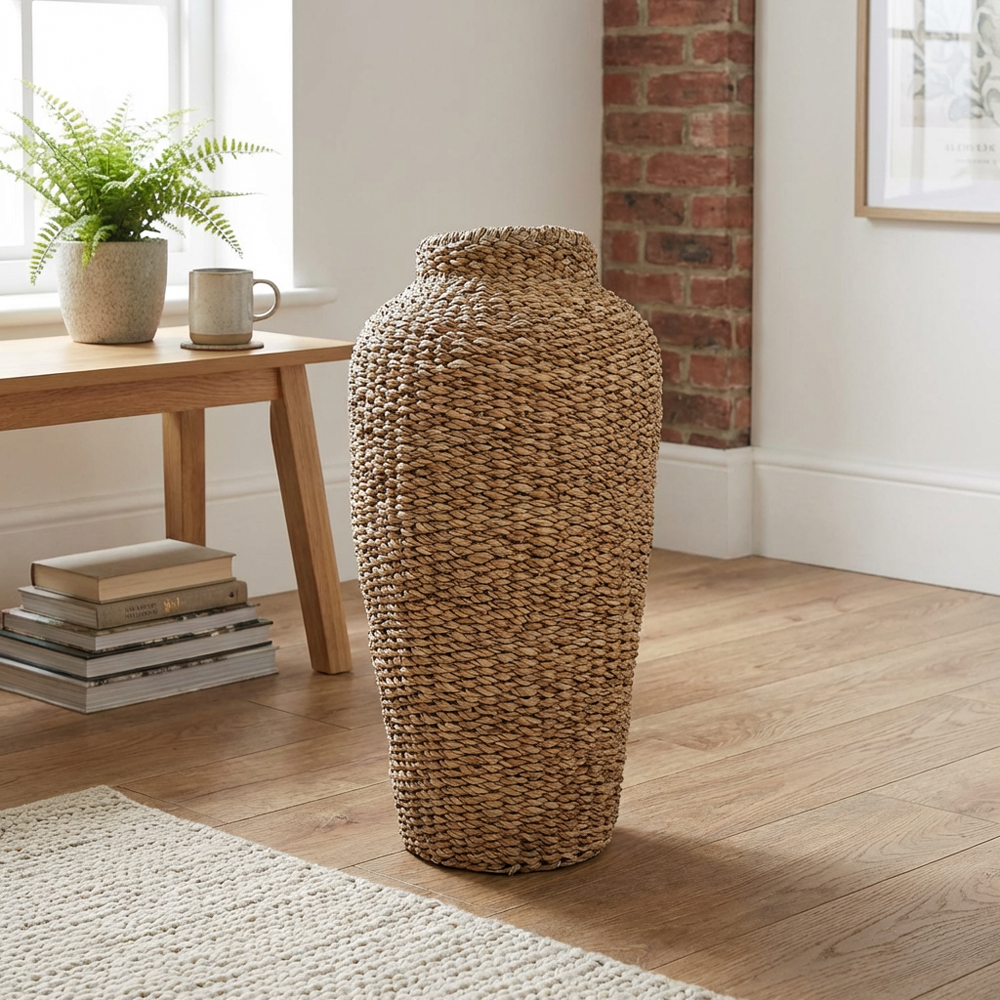 Seagrass Vase 55cm - Natural Image 6