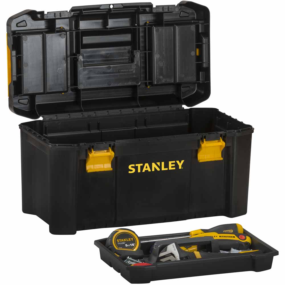 Stanley Toolbox with Tray Organiser 19 inch Image 3