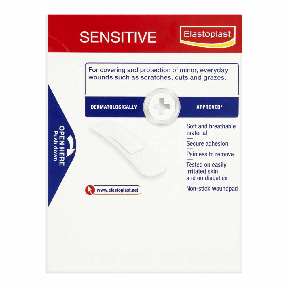 Elastoplast Sensitive Plasters 20 pack Image 2