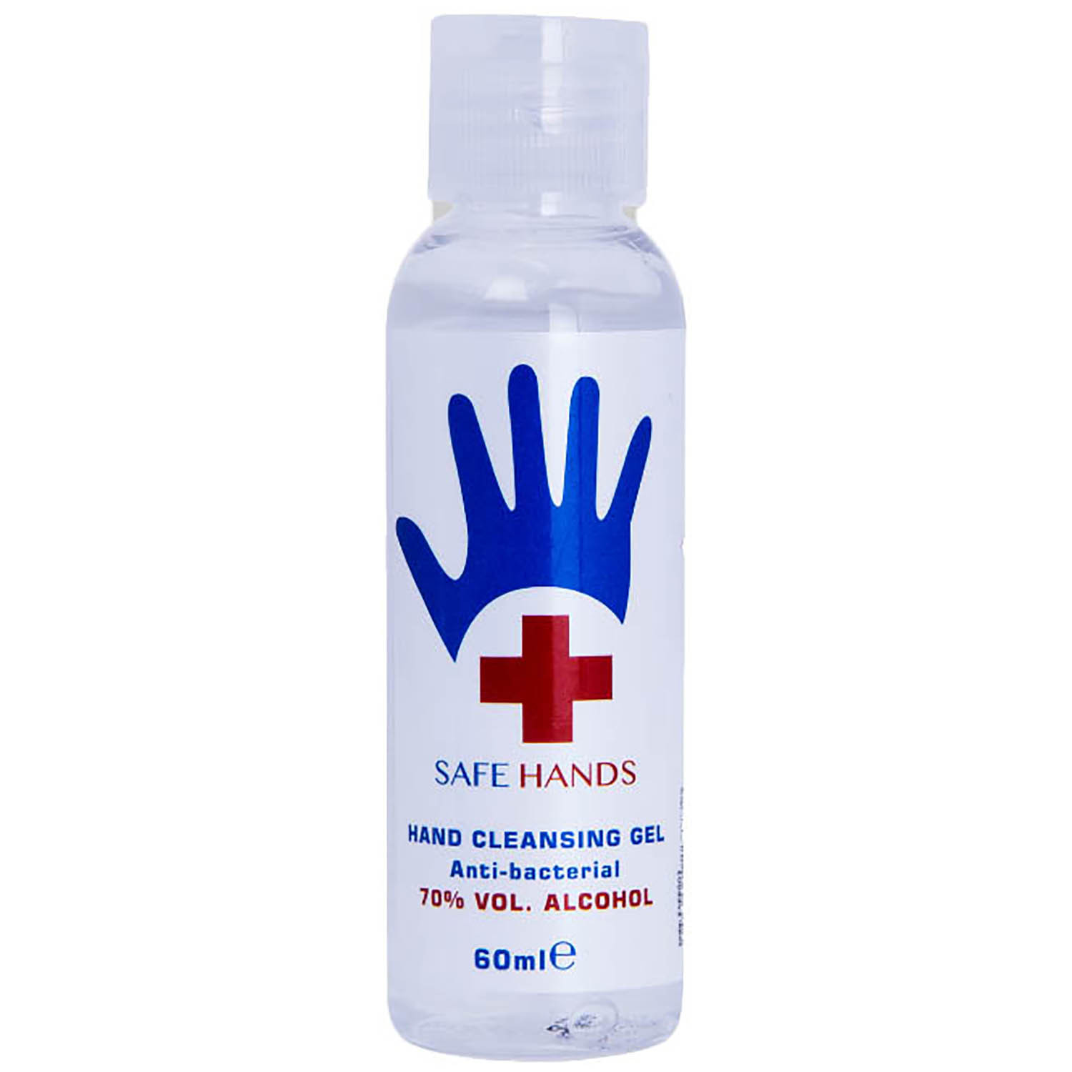 Safe Hands Antibacterial Hand Cleansing Gel 60ml Image