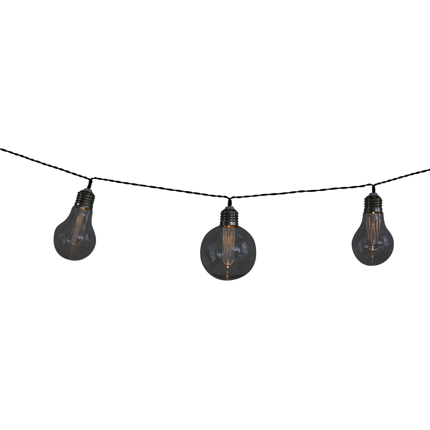 Vintage Bulb Solar String Lights Image 5