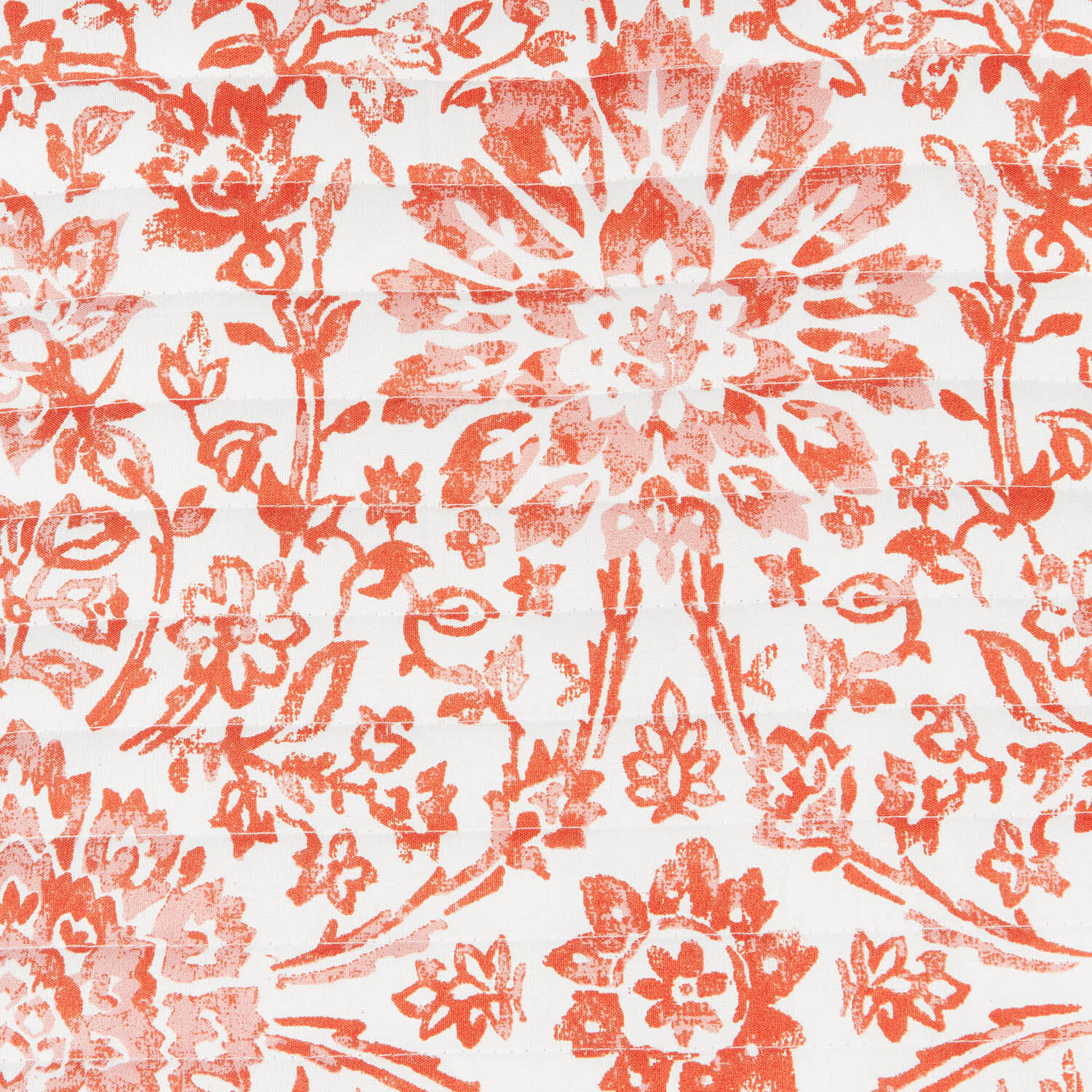 Asiah Printed Bedspread White and Rust Image 2