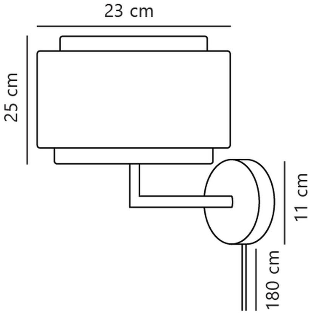 Nordlux Takai Beige Wall Light Image 9
