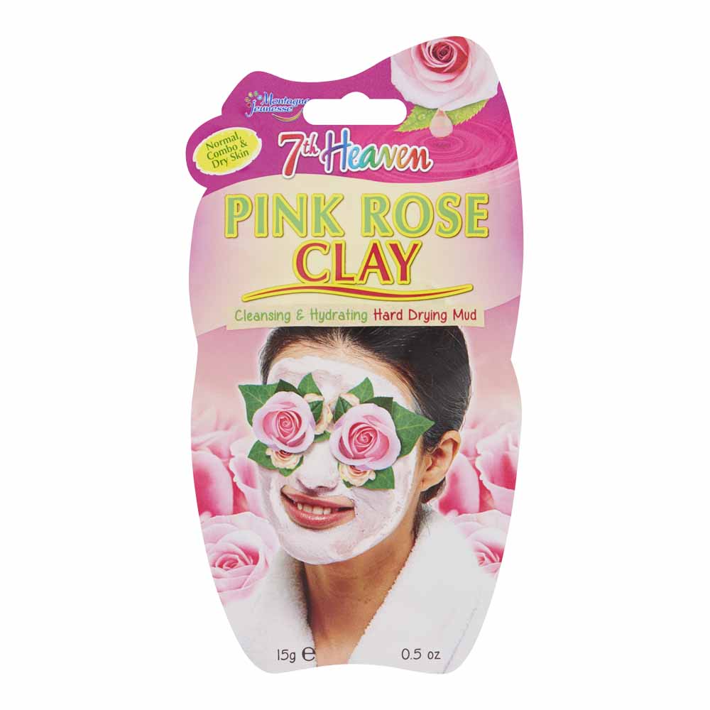 Montagne Jeunesse 7th Heaven Pink Rose Clay Face Mask Image