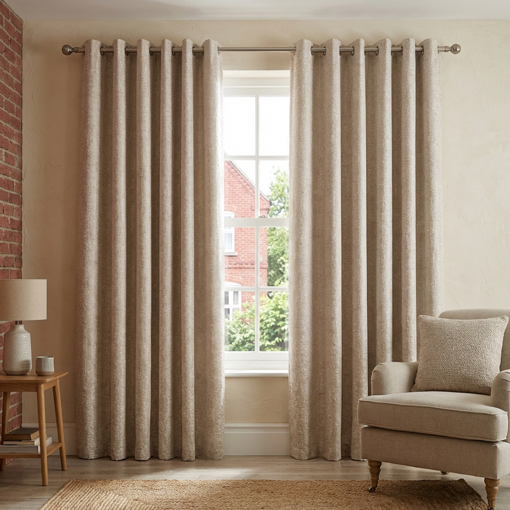 Maison Blackout Curtain Natural 229cm Image 4