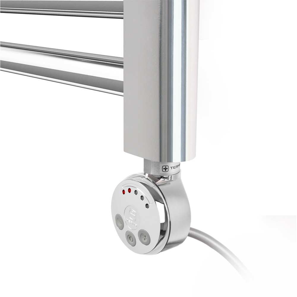 Terma Leo E 1364BTU Chrome Electric Variable Temperature Towel Rail 1600 x 500mm Image 4