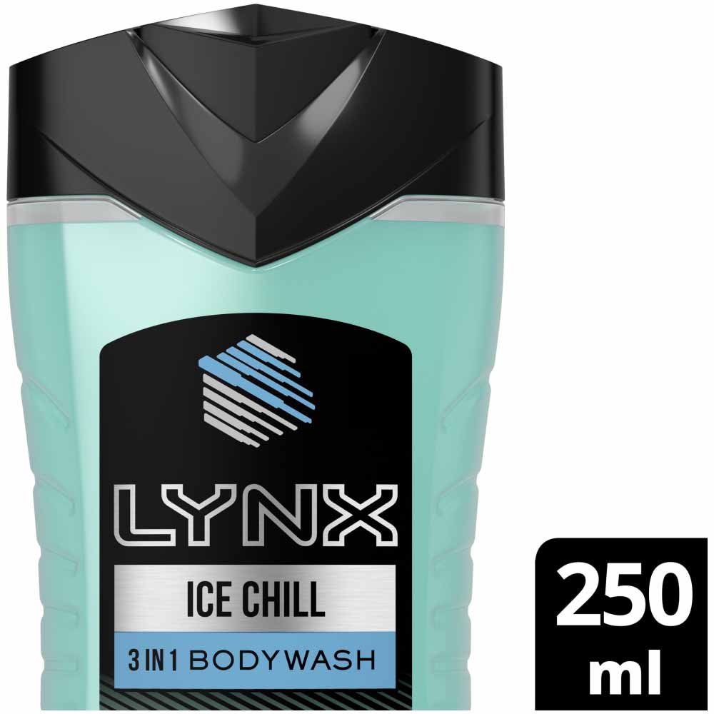 Lynx Ice Chill Shower Gel 250ml Wilko
