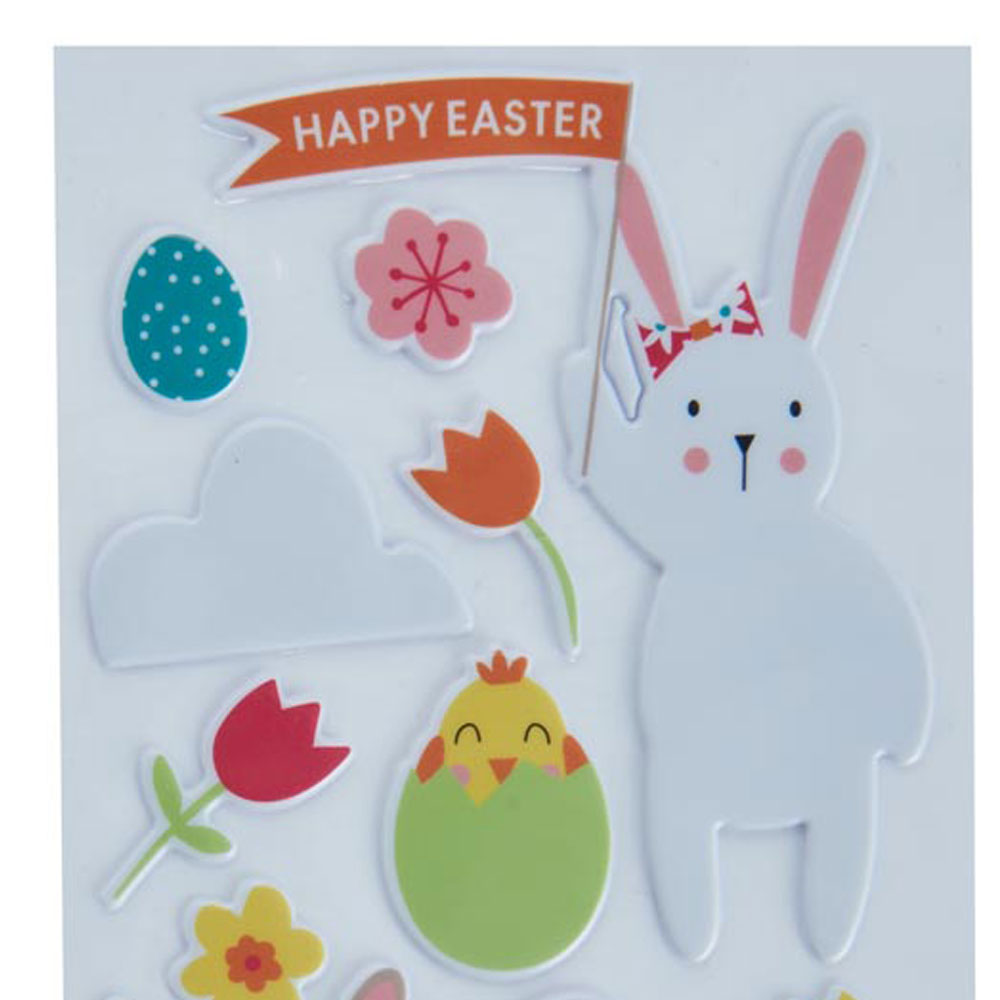 Wilko Easter Raised Stickers 2 pack Image 5