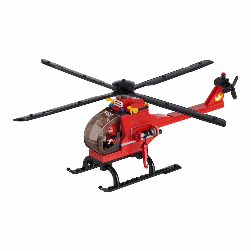 Wilko Blox Medium Helicoptor ABS Plastic