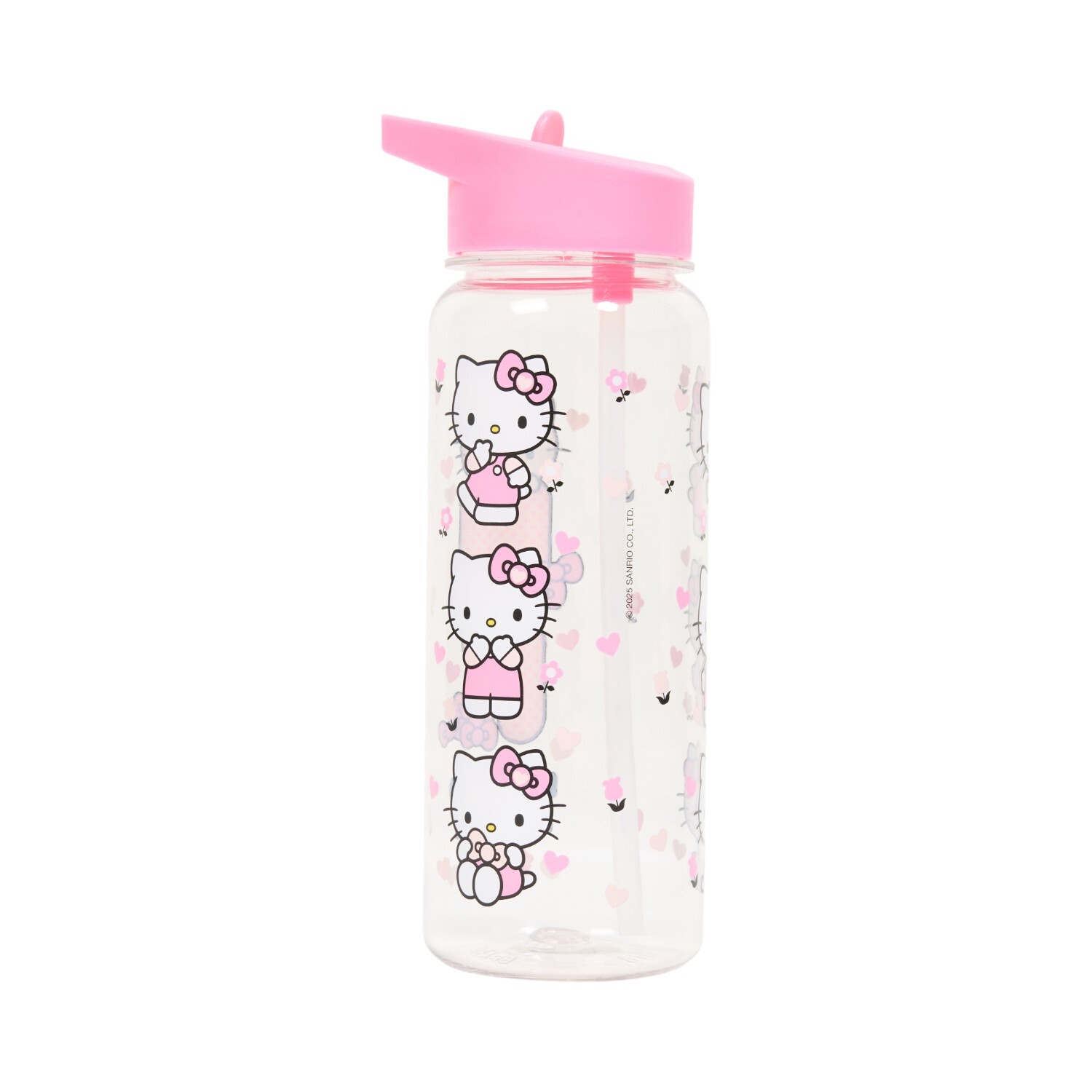 Hello Kitty Valentine Water Bottle Pink Image 2