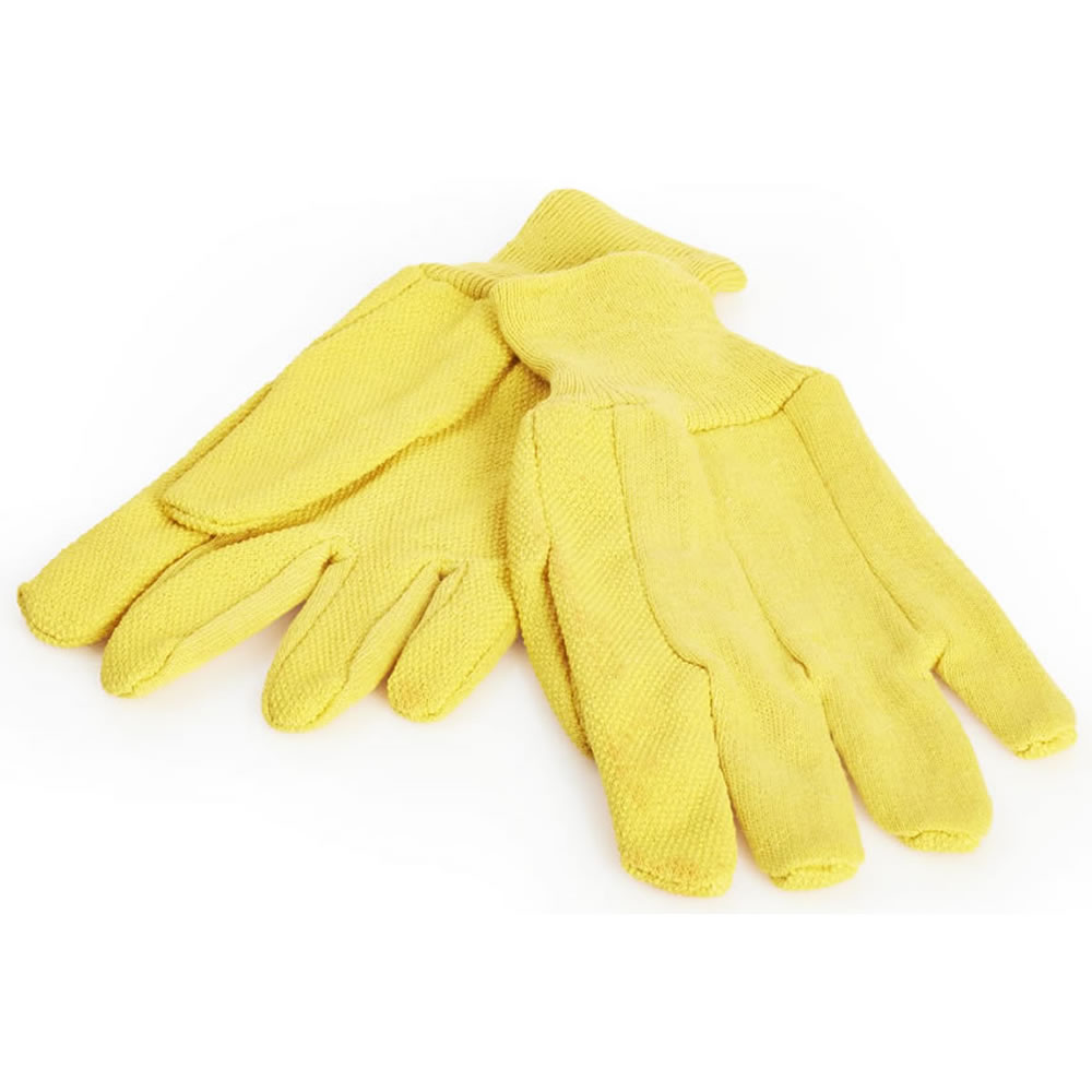Wilko Size 8 Jersey Garden Gloves 3 pack Image 2