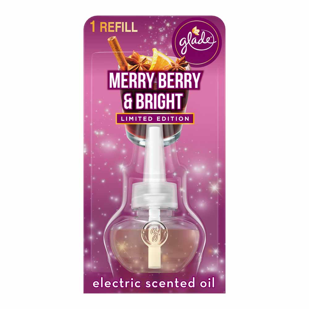 Glade Electric Refill Merry Berry and Bright Air Freshener 20ml Image 1