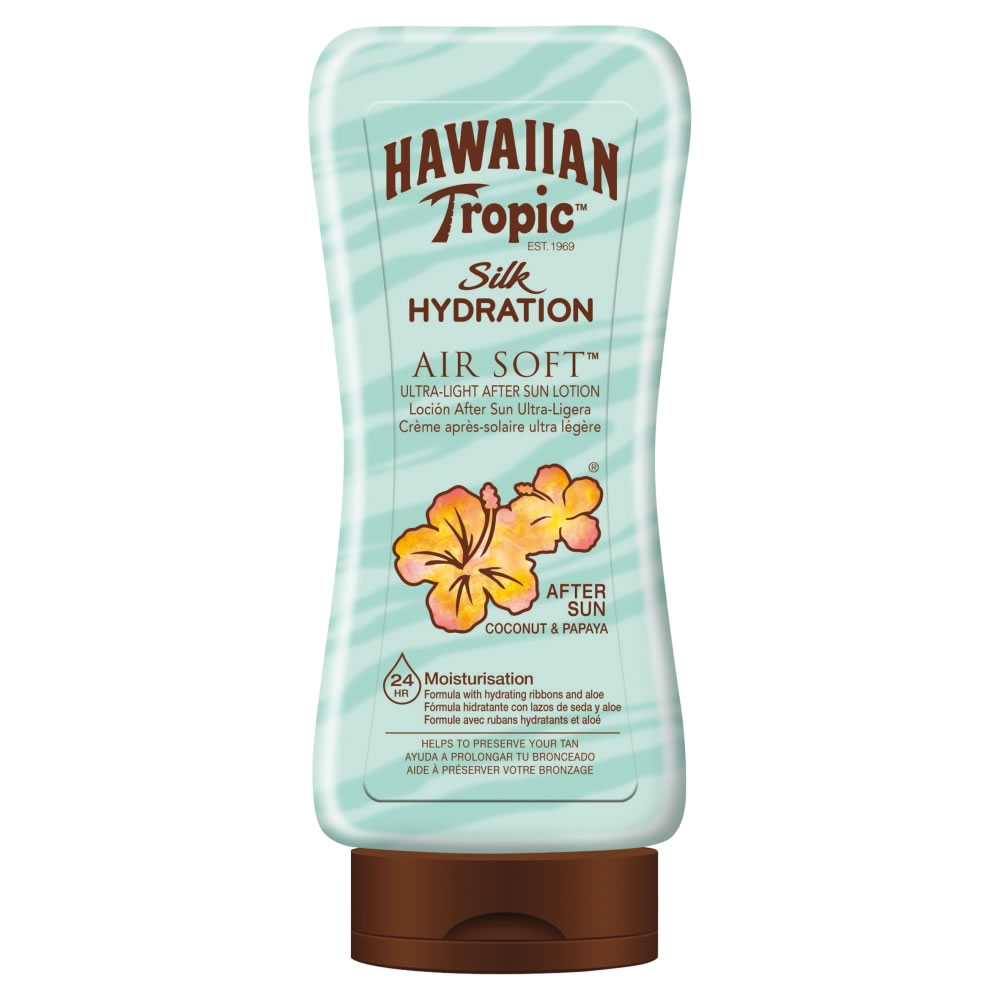 Hawaiian Tropic Silk Hydration Air Soft After Sun Lotion 180ml Image