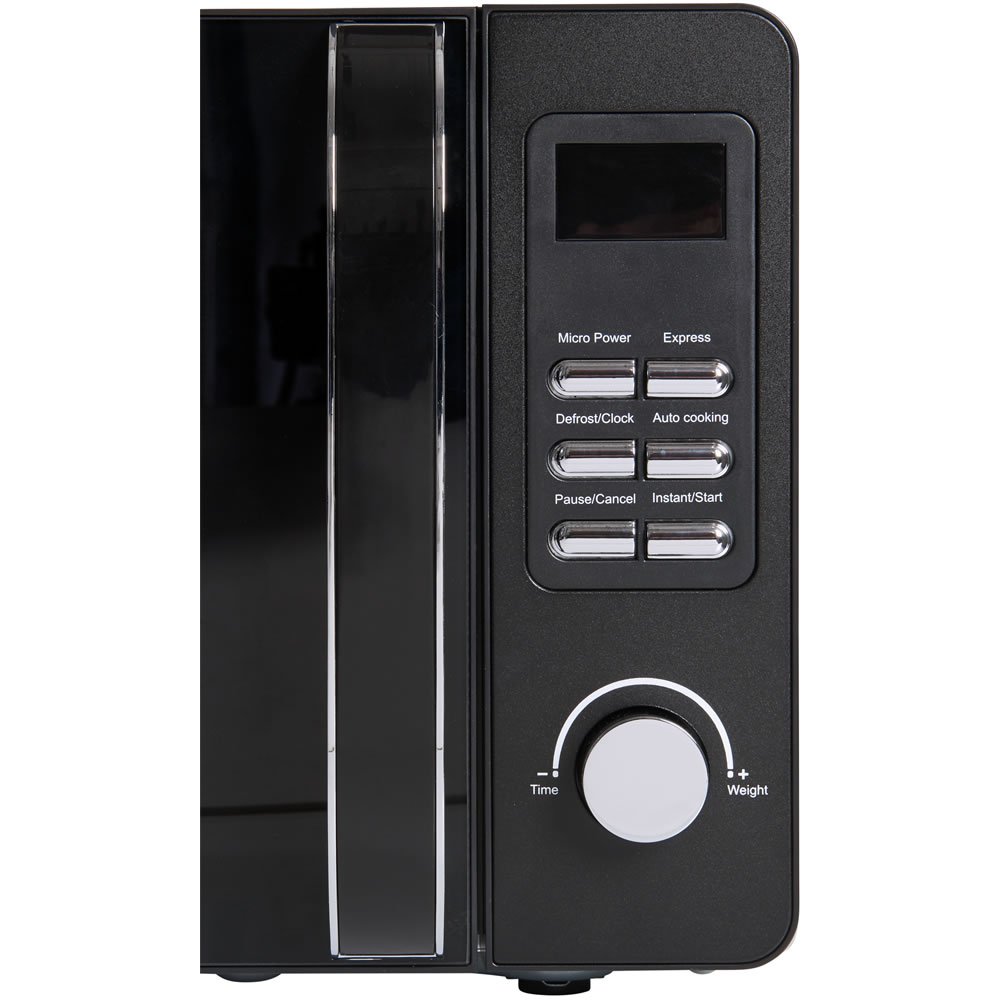 Wilko Matt Black 20L Microwave Wilko