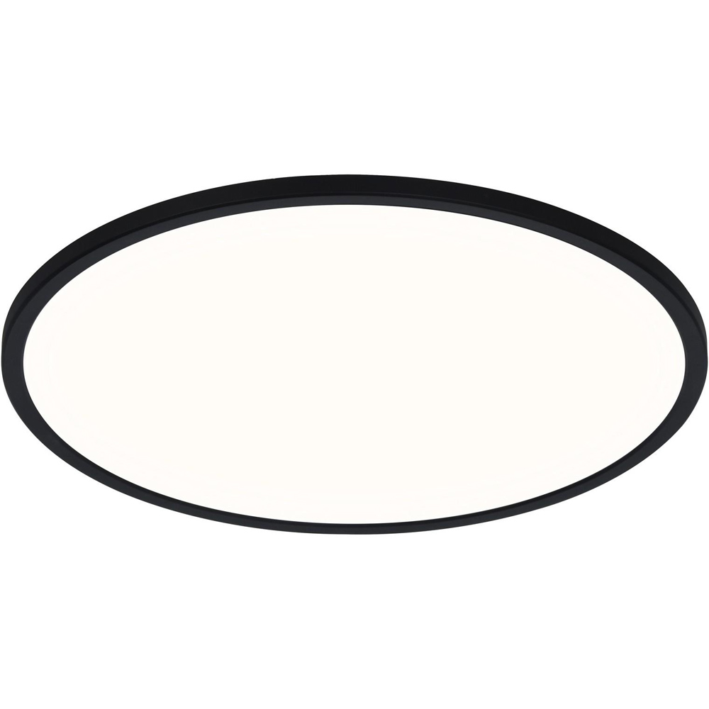 Nordlux Oja 42 2200 Lumens 3000/4000K Black Dimmable LED Ceiling Light Image 3