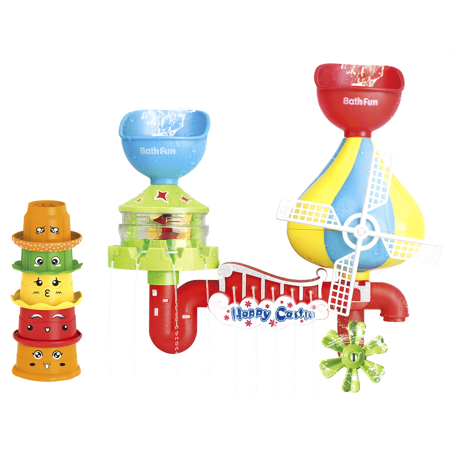 Windmill Bath Toy Set Image 2