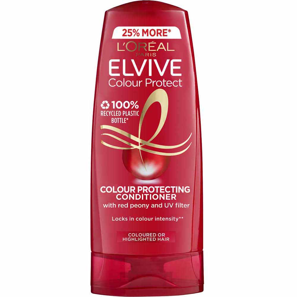 L'Oreal Elvive Colour Protect Shampoo and Conditioner 500ml Bundle Image 3