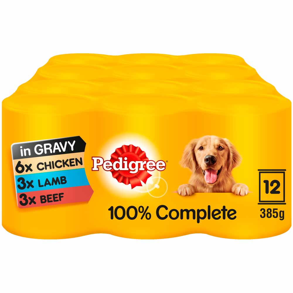 Pedigree Tins and Treats Dog Food Bundle Image 2