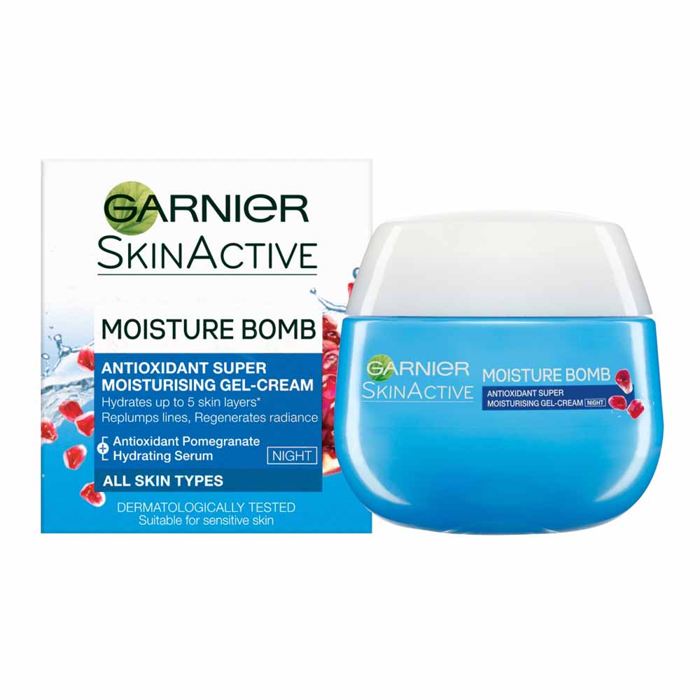 Garnier Skin Active Moisture Bomb Night 50ml Wilko