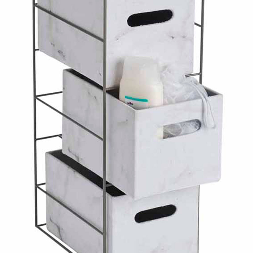 Wilko Marble 4 Drawer Unit Wilko