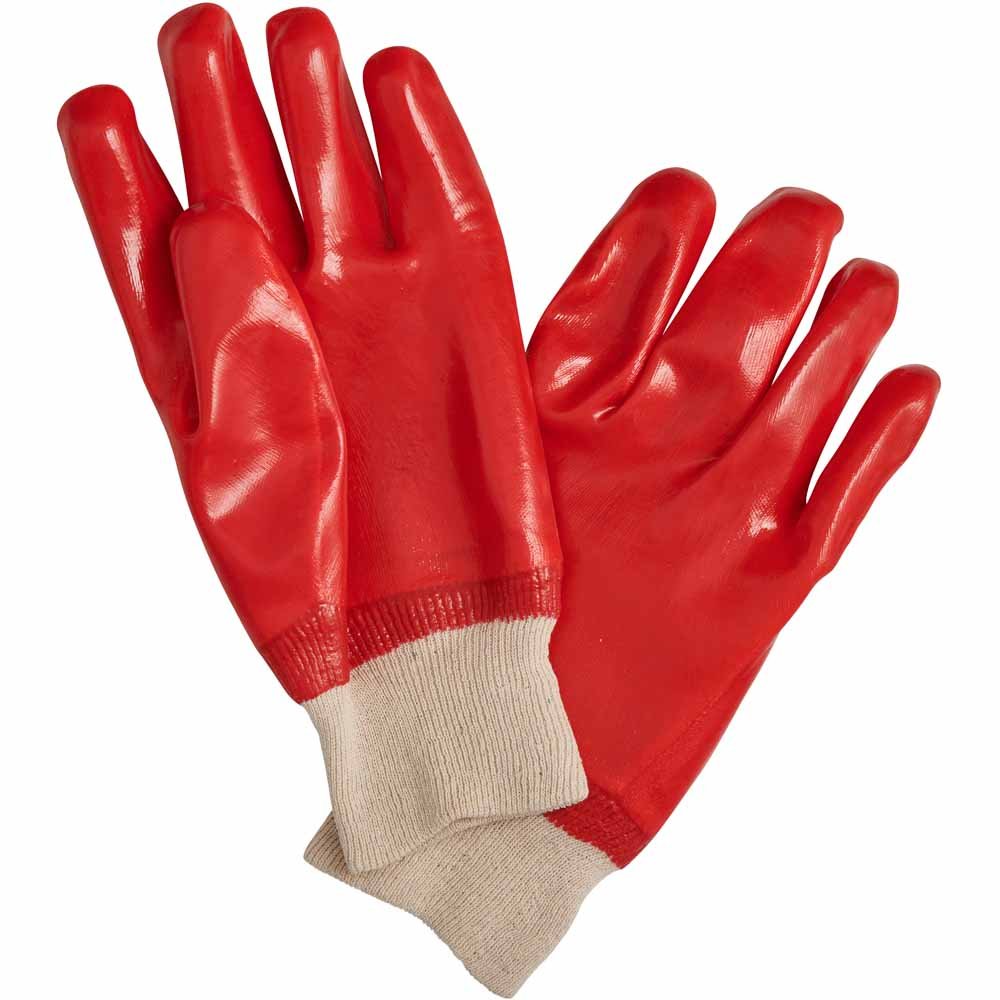 Wilko Large Waterproof Garden Rubber Gloves Image 1