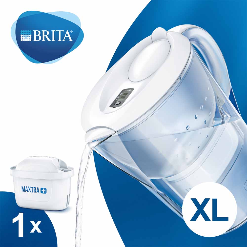 Brita Maxtra+ XL 3.5L White Marella Jug Image 5