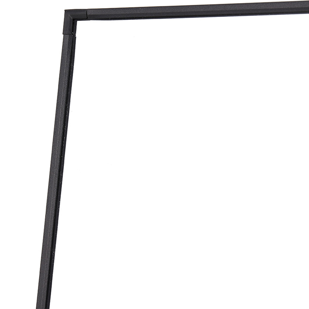Living and Home Black Slim Full Length Wall Mounted Mirror 150cm Image 3
