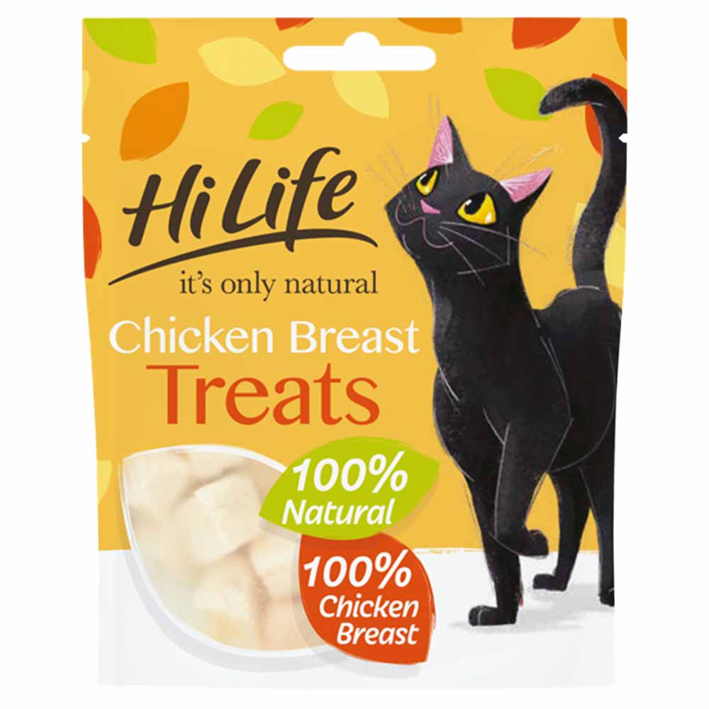 HiLife Chicken Breast Cat Treat 10g Wilko