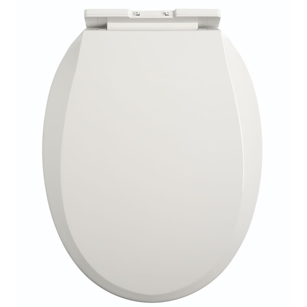 Wilko White Antibacterial Soft Close Toilet Seat Image 1