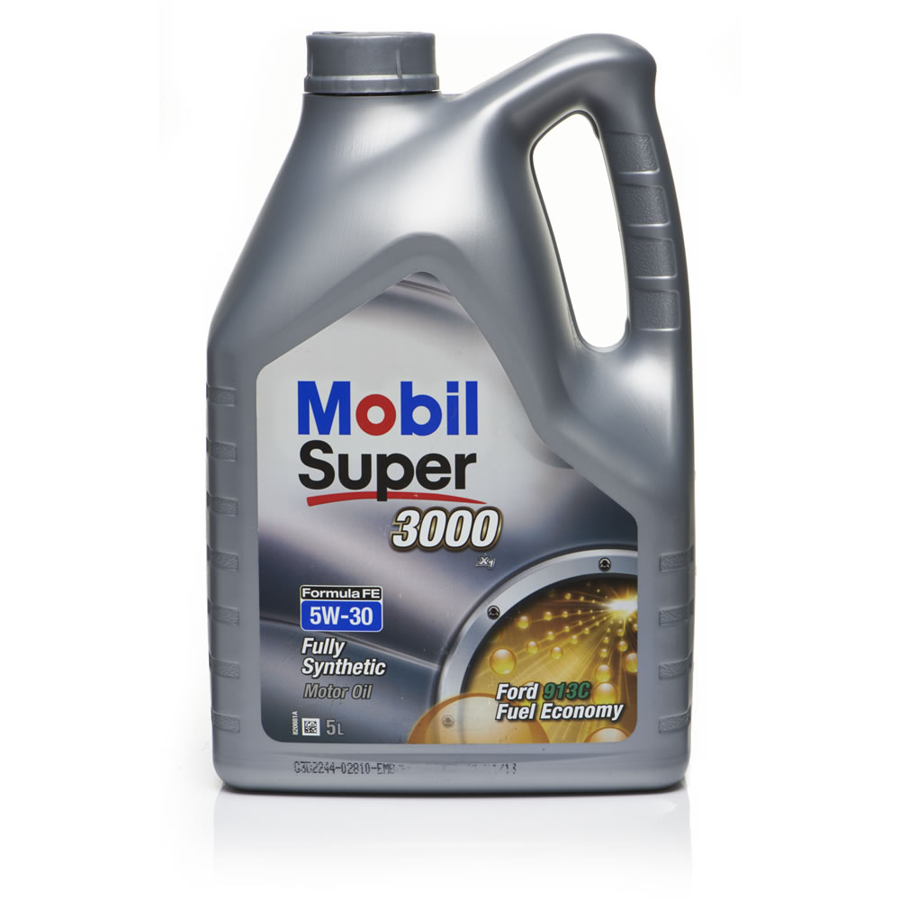 Mobil 5L Super 3000X1 5W30 Fully Synthetic Motor Oil Image