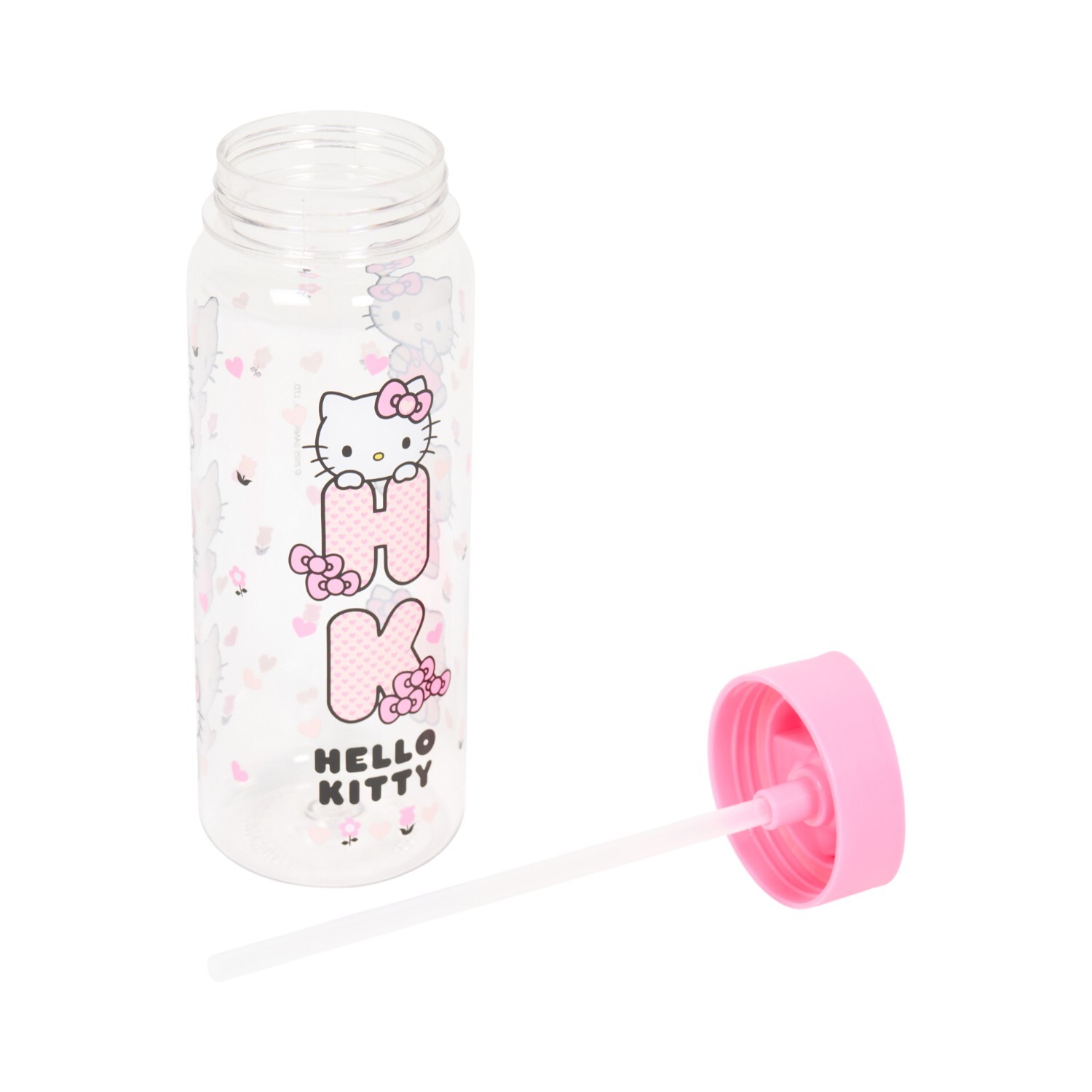 Hello Kitty Valentine Water Bottle Pink Image 5
