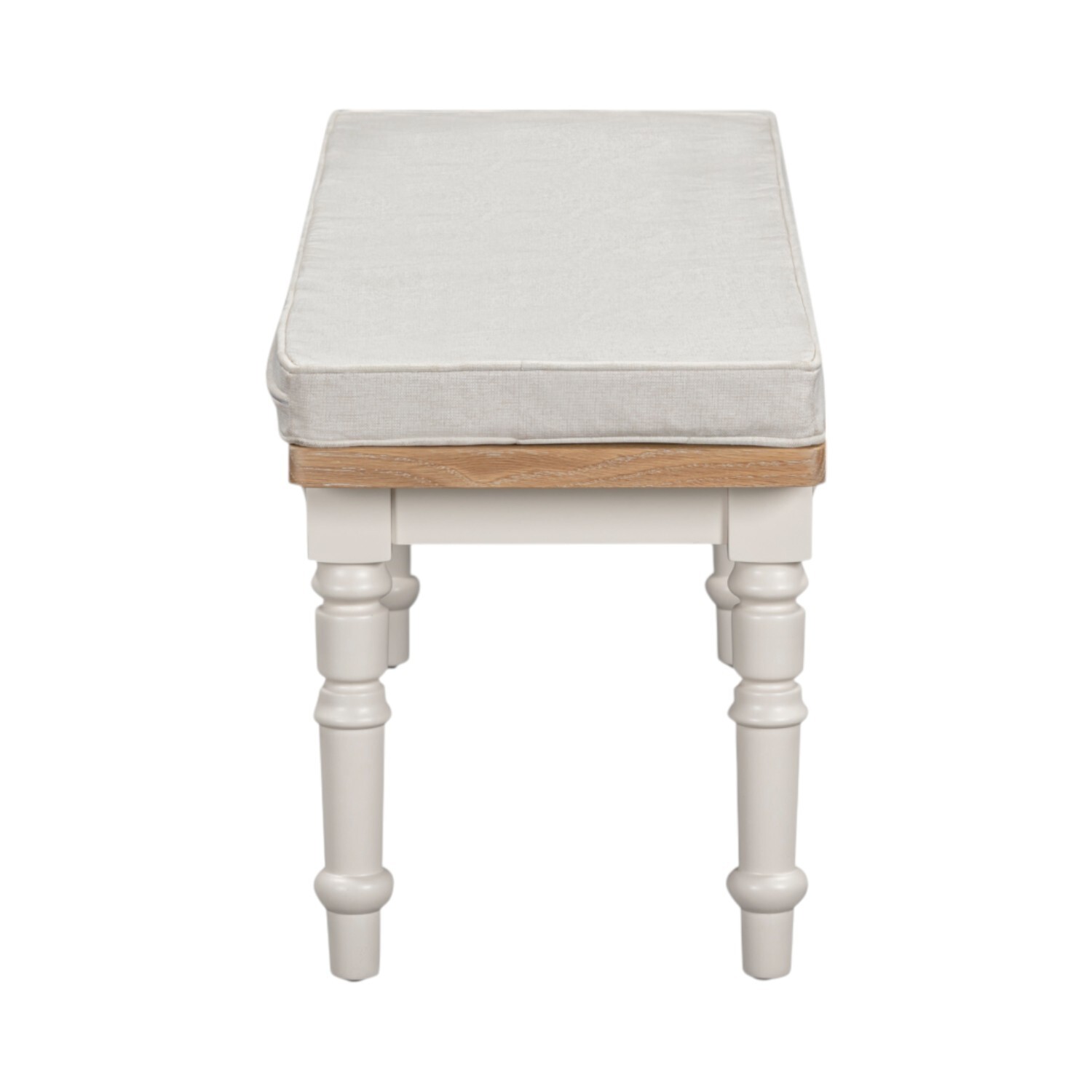 Avesbury Upholstered Bench Stone Image 3