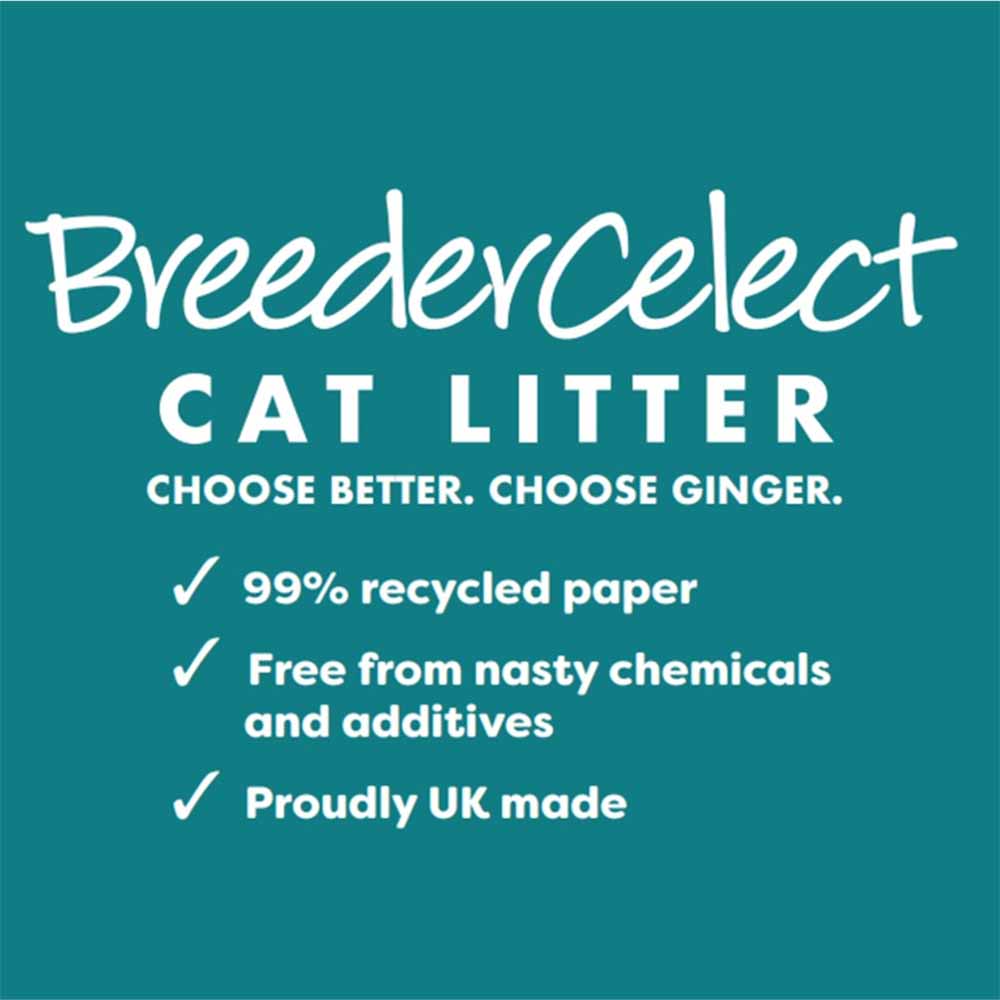 Breeder Celect Cat Litter Recycled Paper 30L Image 4