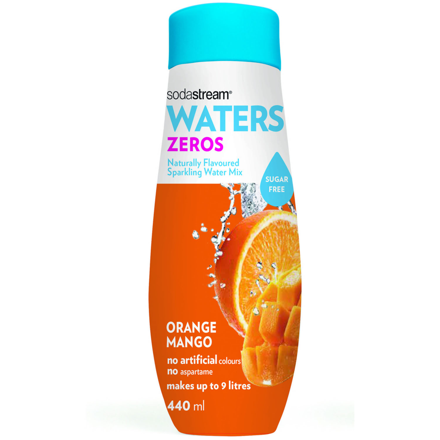 SodaStream Zeros Orange Mango Soda Mix 440ml Image